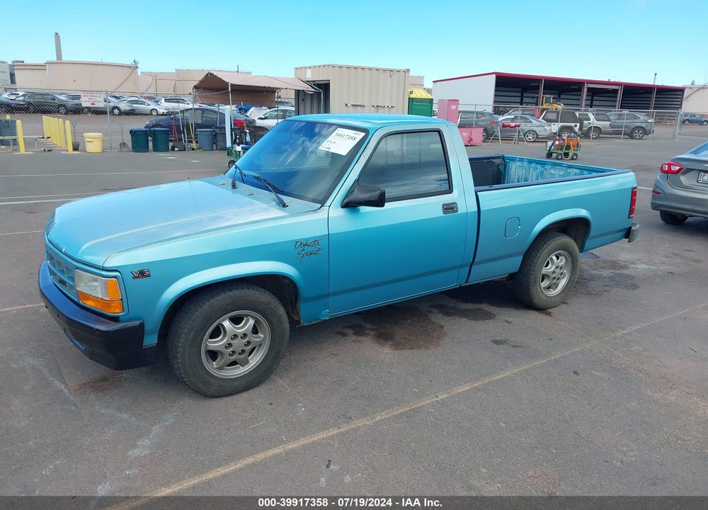 1995 DODGE DAKOTA VIN: 1B7FL26X1SW942494