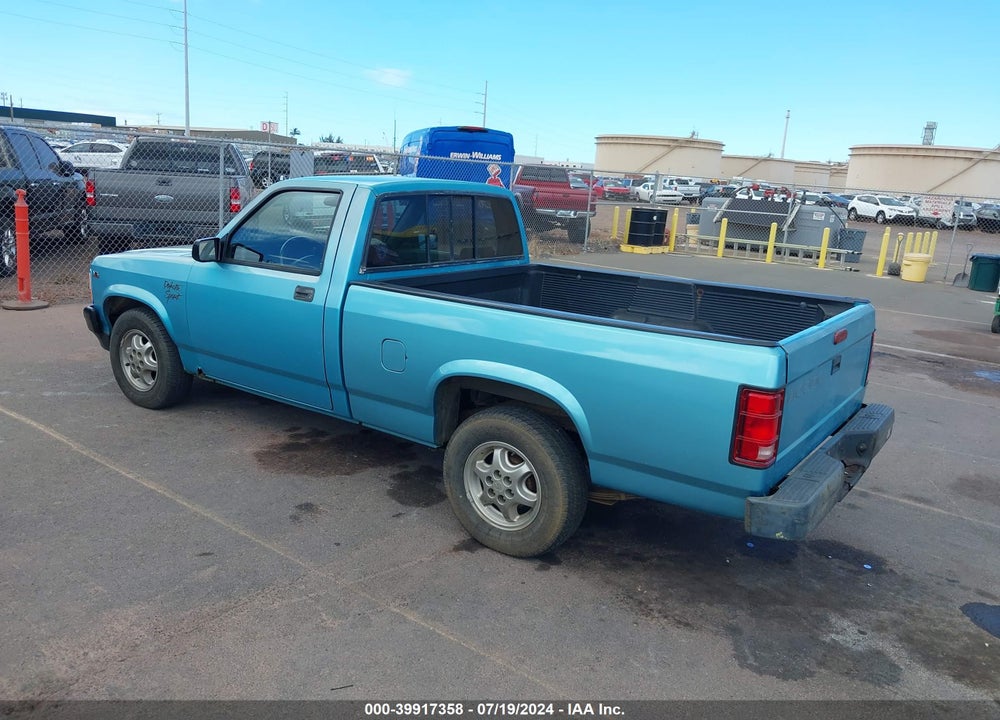 1995 DODGE DAKOTA VIN: 1B7FL26X1SW942494