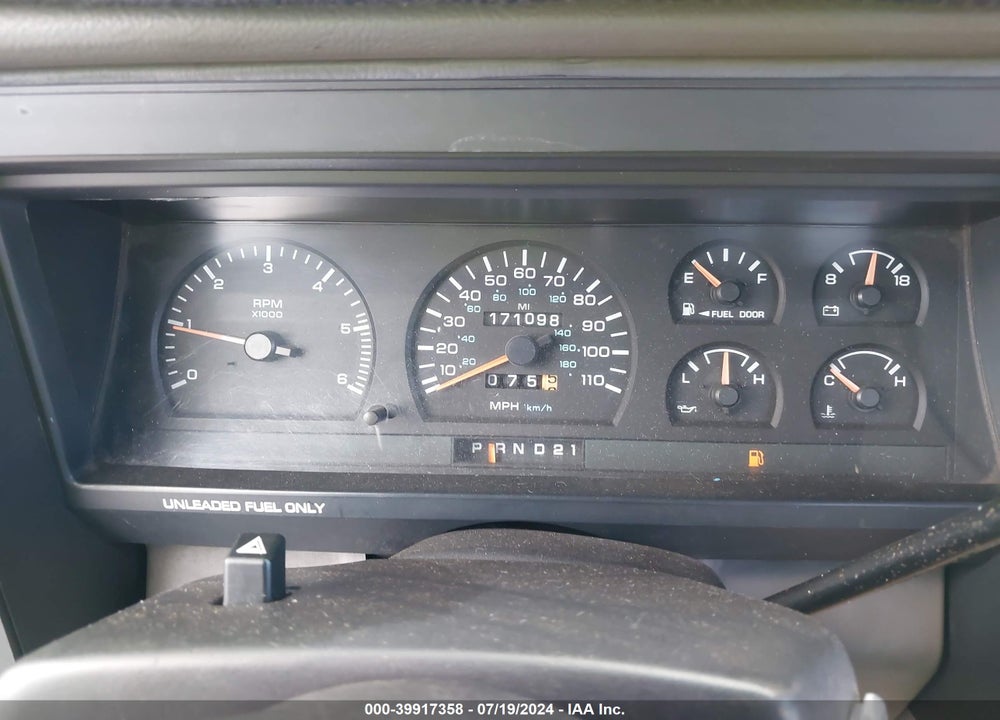 1995 DODGE DAKOTA VIN: 1B7FL26X1SW942494