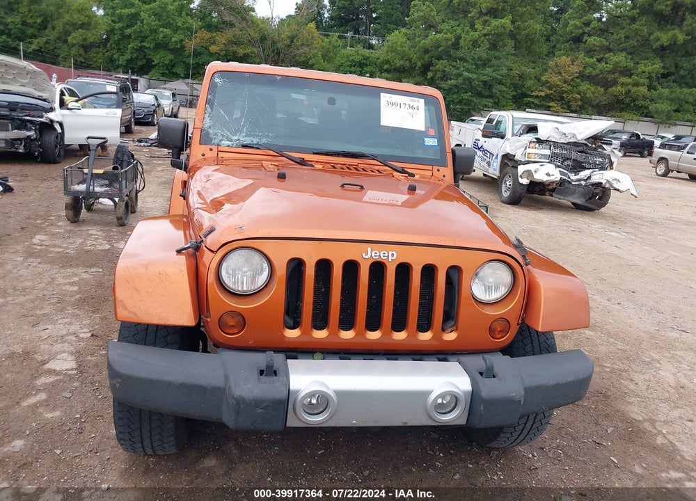 2011 JEEP WRANGLER SAHARA VIN: 1J4AA5D18BL546235