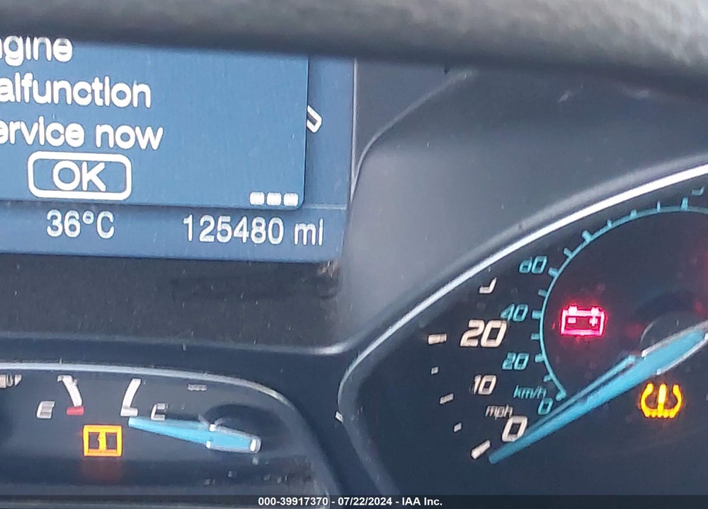 2012 FORD FOCUS SE VIN: 1FAHP3F22CL139807