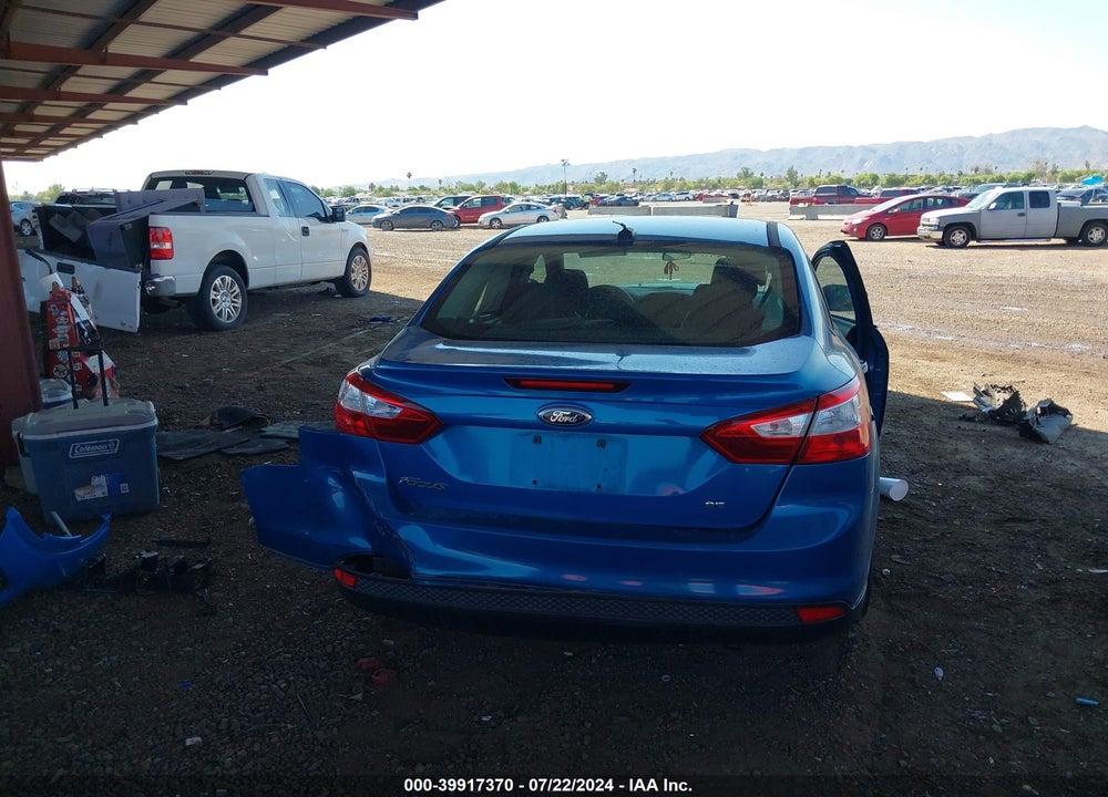2012 FORD FOCUS SE VIN: 1FAHP3F22CL139807