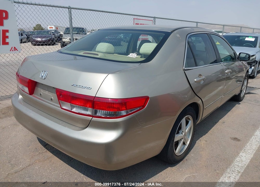 2004 HONDA ACCORD 2.4 EX VIN: JHMCM566X4C001637
