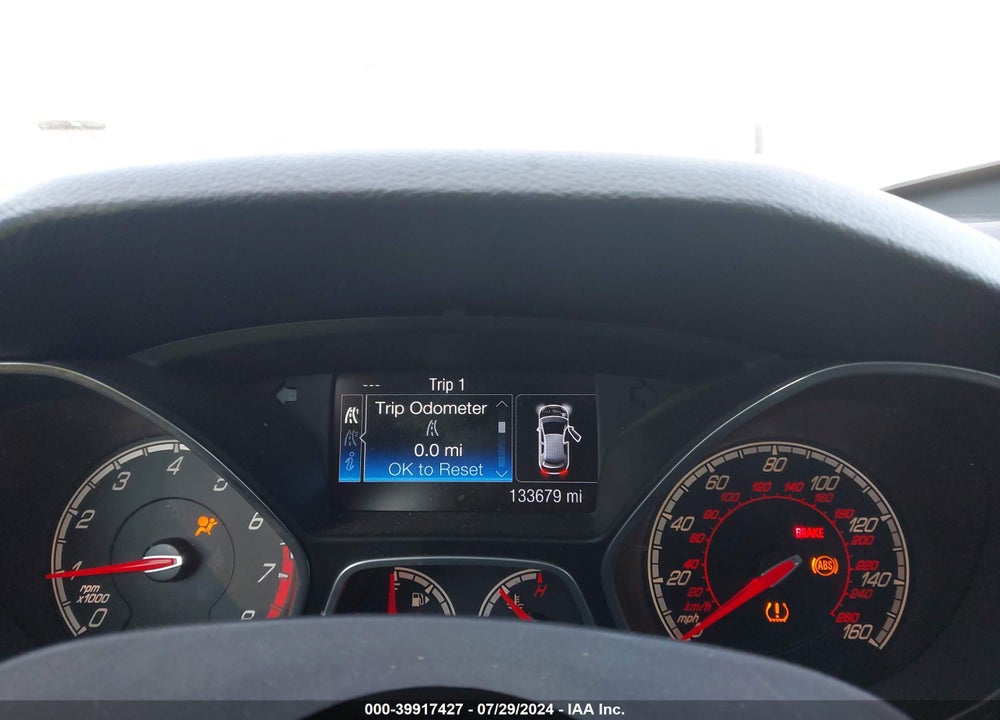 2014 FORD FOCUS ST VIN: 1FADP3L92EL398722