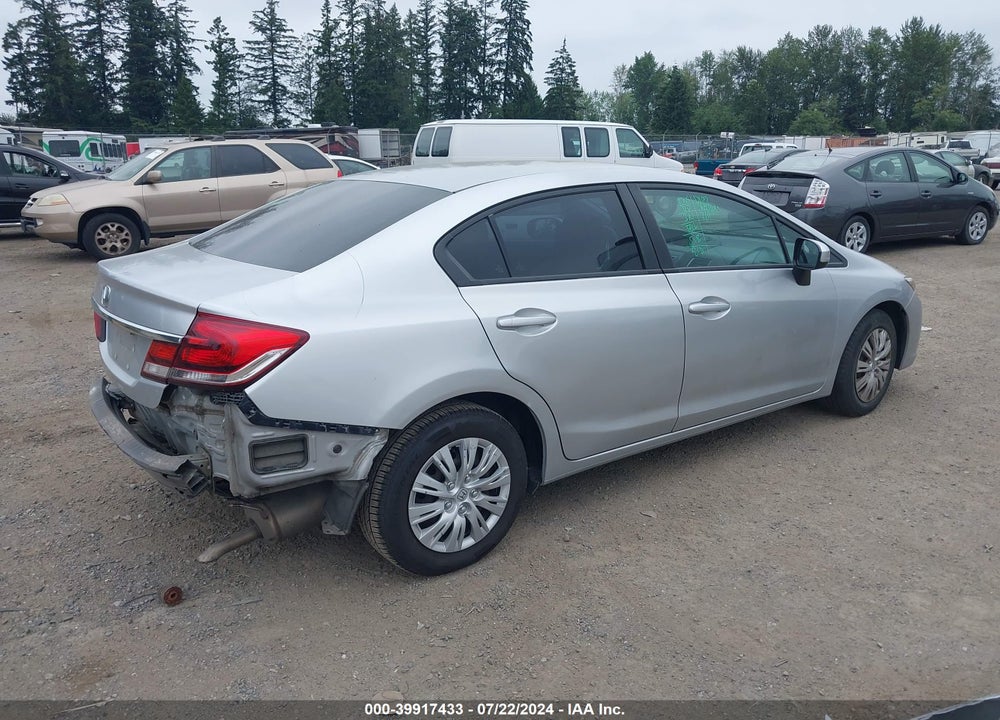 2015 HONDA CIVIC LX VIN: 2HGFB2F57FH530989