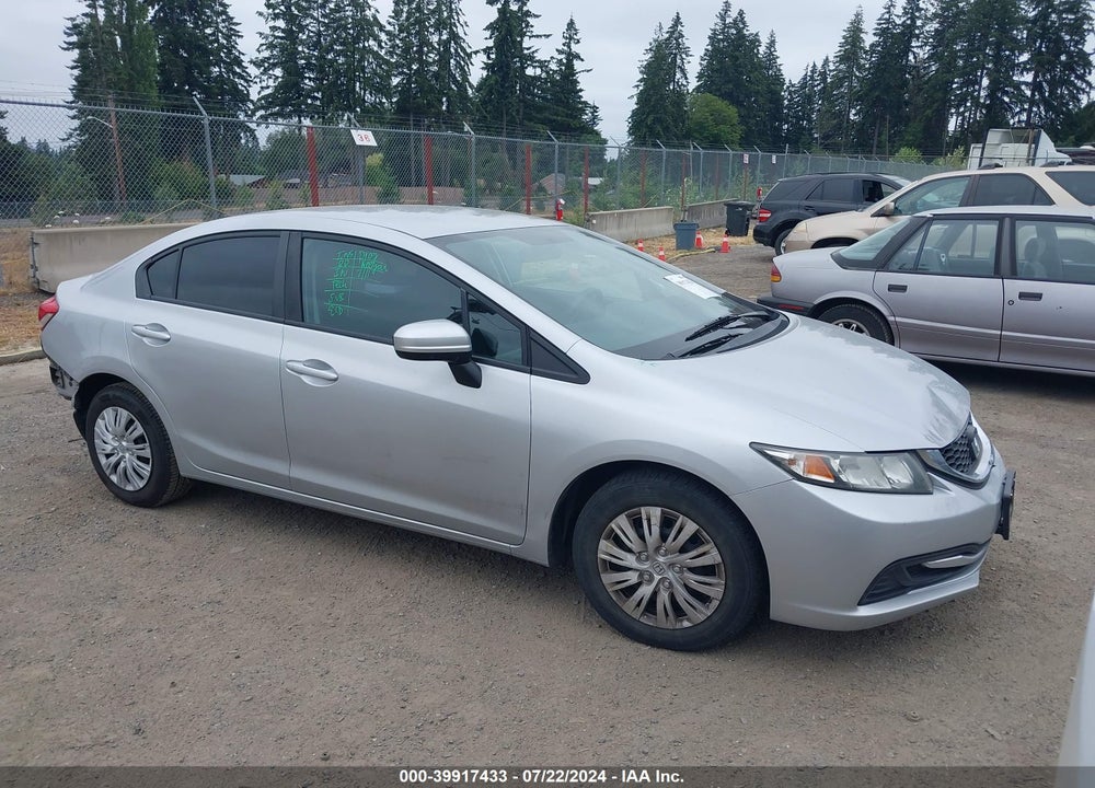 2015 HONDA CIVIC LX VIN: 2HGFB2F57FH530989