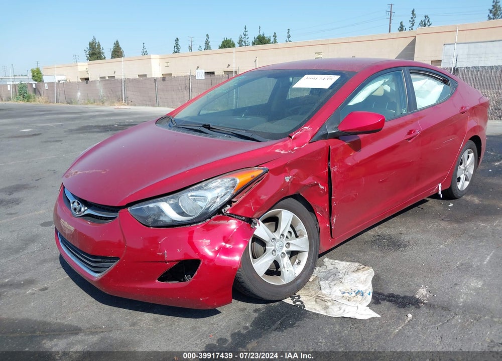 2012 HYUNDAI ELANTRA GLS (ULSAN PLANT) VIN: KMHDH4AE8CU410565