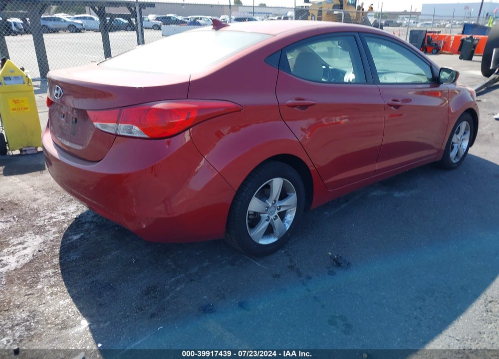 2012 HYUNDAI ELANTRA GLS (ULSAN PLANT) VIN: KMHDH4AE8CU410565