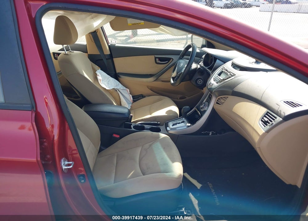 2012 HYUNDAI ELANTRA GLS (ULSAN PLANT) VIN: KMHDH4AE8CU410565