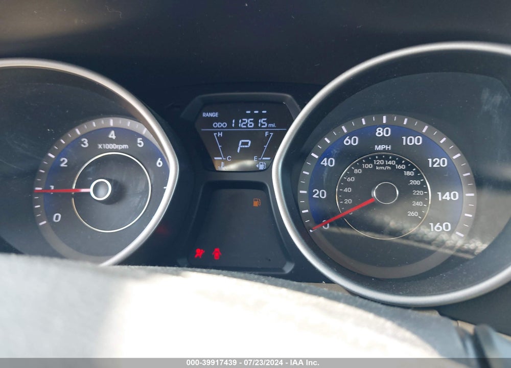 2012 HYUNDAI ELANTRA GLS (ULSAN PLANT) VIN: KMHDH4AE8CU410565