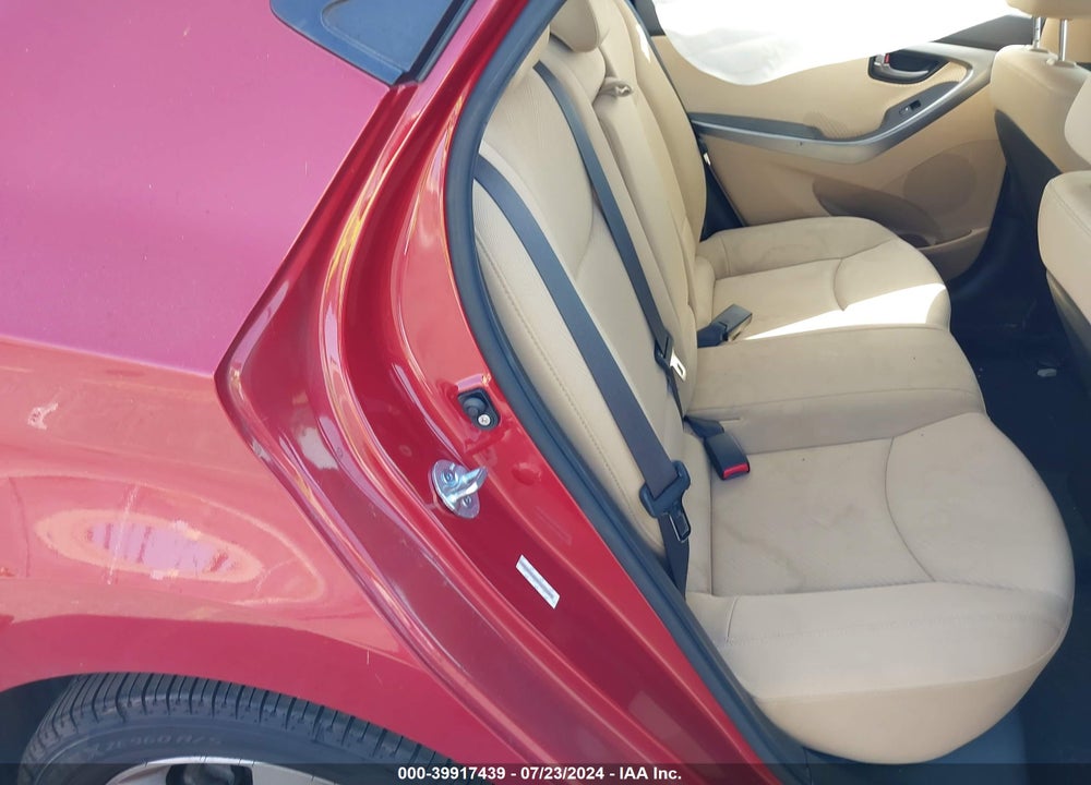 2012 HYUNDAI ELANTRA GLS (ULSAN PLANT) VIN: KMHDH4AE8CU410565