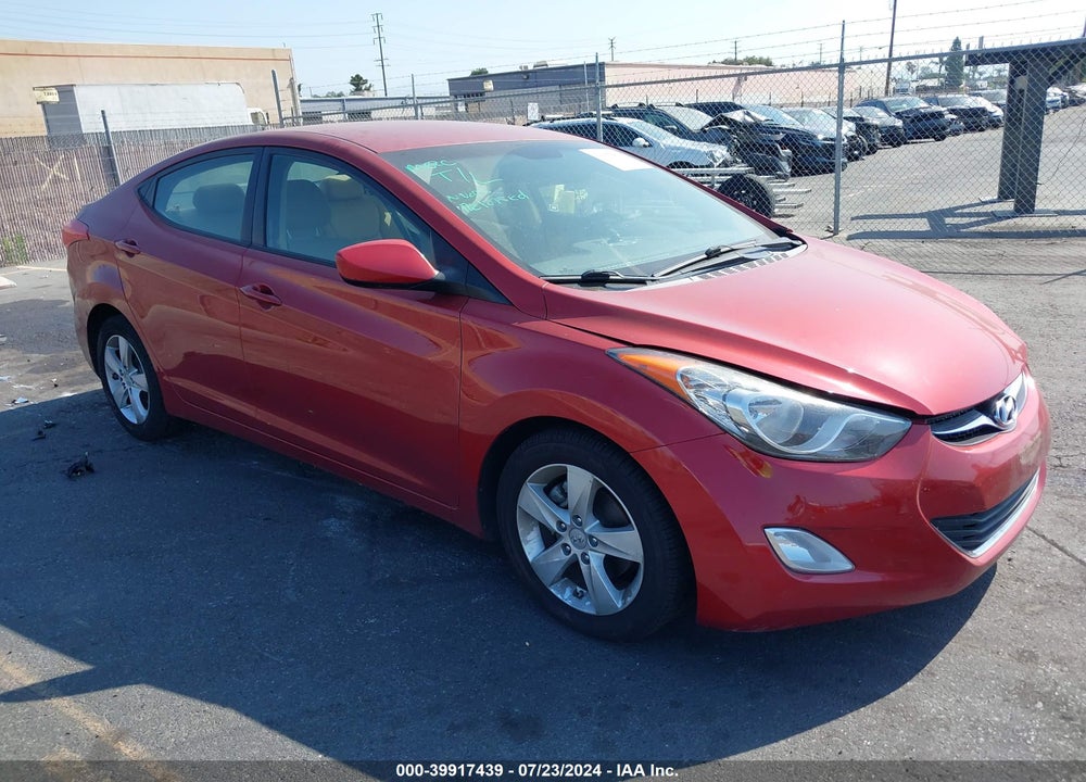 2012 HYUNDAI ELANTRA GLS (ULSAN PLANT) VIN: KMHDH4AE8CU410565