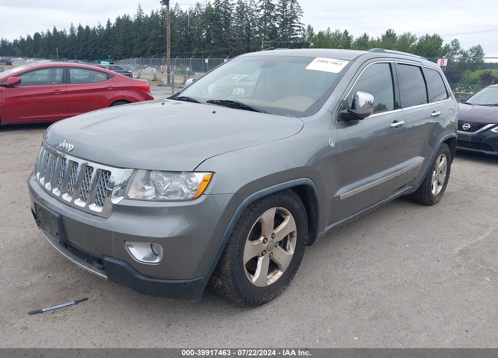 2011 JEEP GRAND CHEROKEE OVERLAND VIN: 1J4RR6GT9BC726497