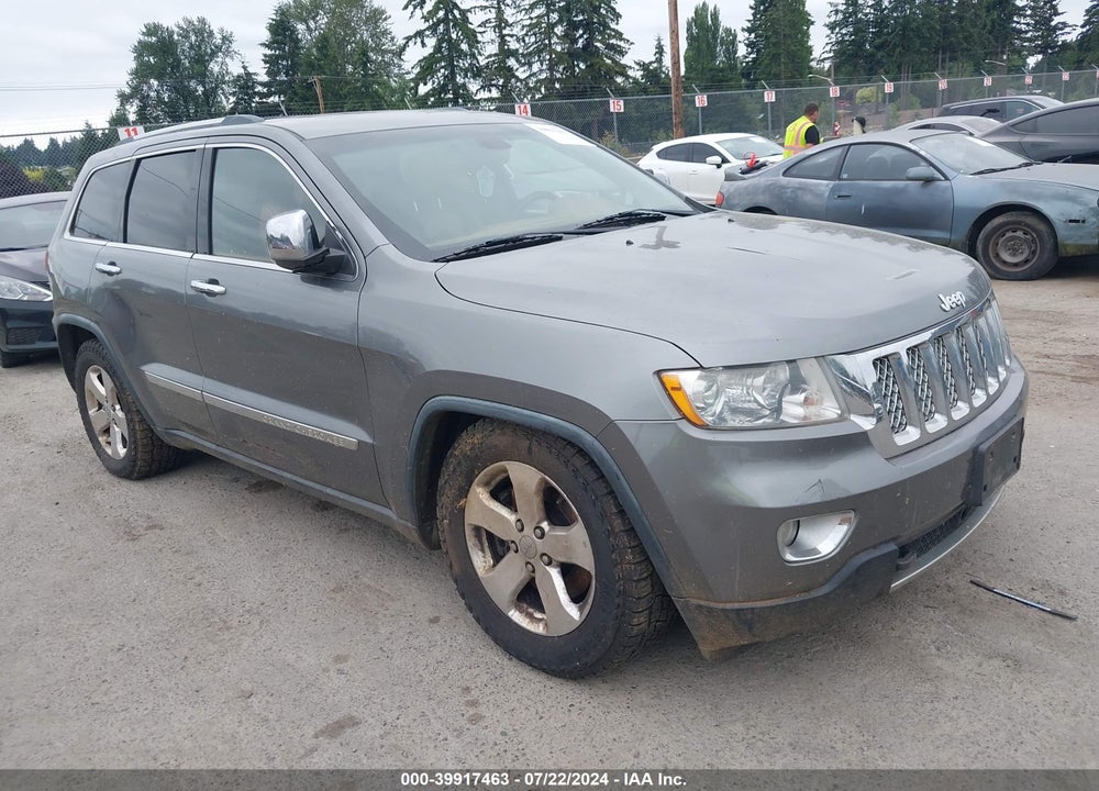2011 JEEP GRAND CHEROKEE OVERLAND VIN: 1J4RR6GT9BC726497