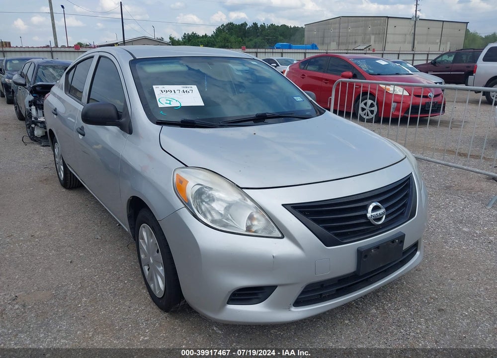 2014 NISSAN VERSA 1.6 S+ VIN: 3N1CN7AP6EL857634