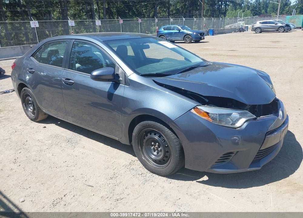 2016 TOYOTA COROLLA LE VIN: 2T1BURHE8GC593558