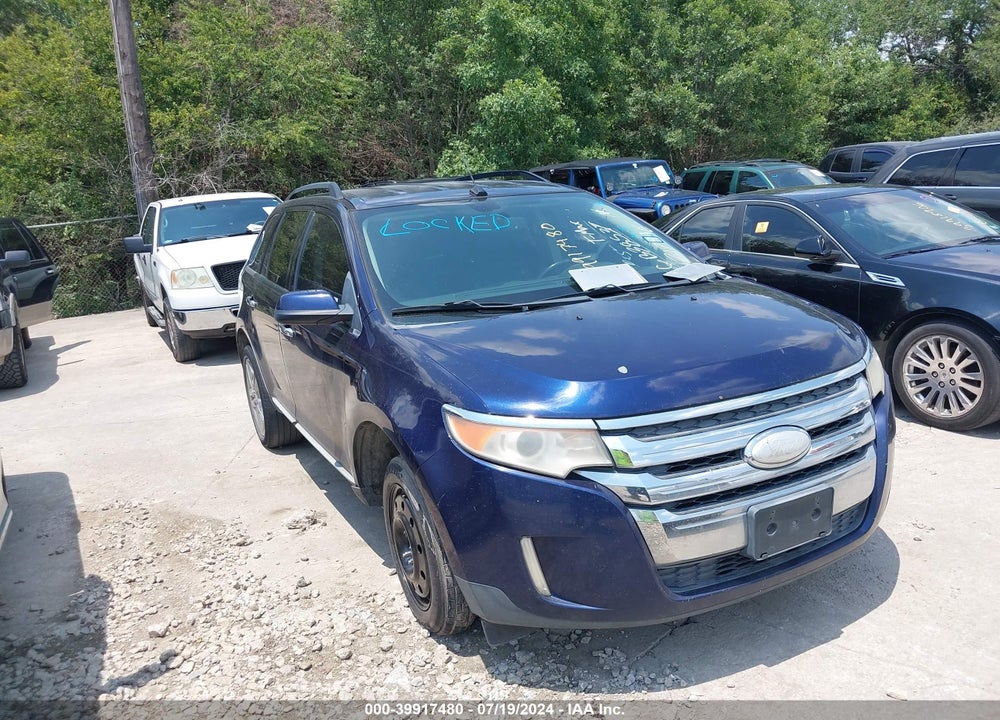 2011 FORD EDGE SEL VIN: 2FMDK3JC3BBB38537