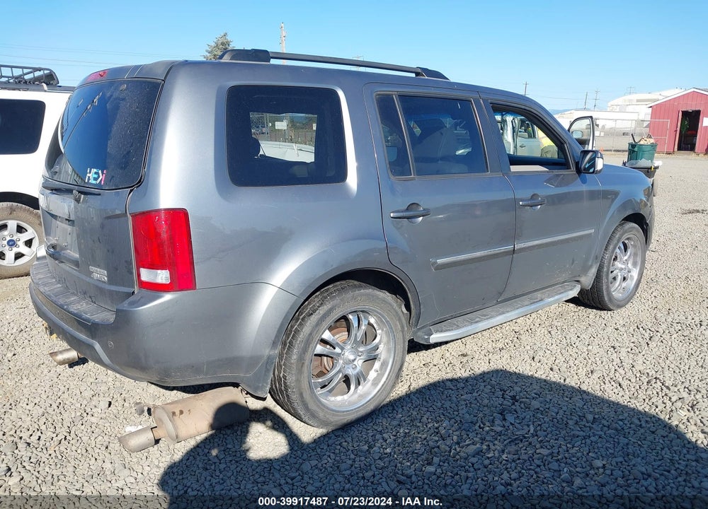 2009 HONDA PILOT TOURING VIN: 5FNYF48959B036583