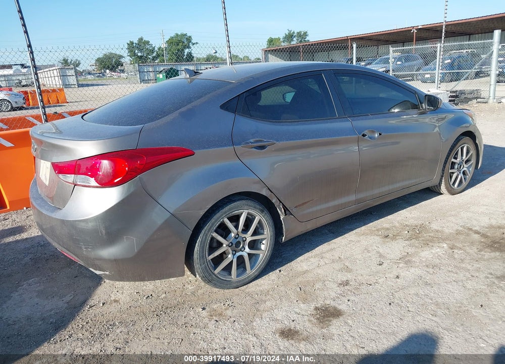 2011 HYUNDAI ELANTRA GLS VIN: 5NPDH4AE2BH026438