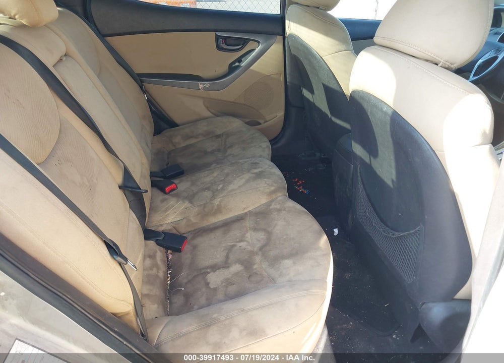 2011 HYUNDAI ELANTRA GLS VIN: 5NPDH4AE2BH026438