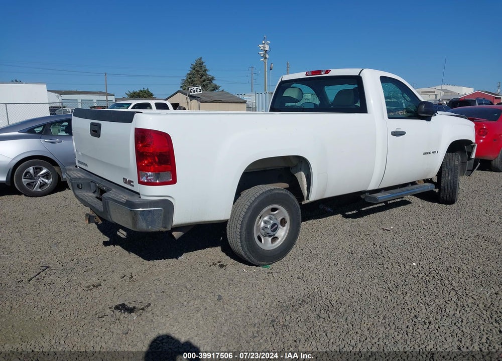 2009 GMC SIERRA 2500HD WORK TRUCK VIN: 1GTHC44KX9F170955