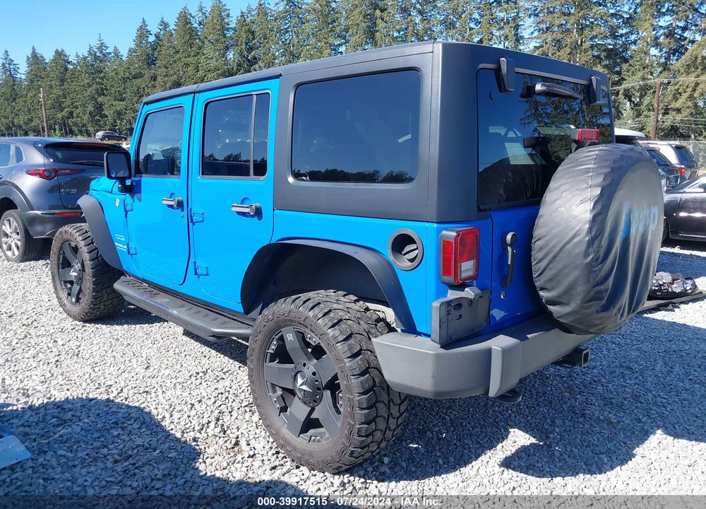 2011 JEEP WRANGLER UNLIMITED SPORT VIN: 1J4BA3H16BL531333