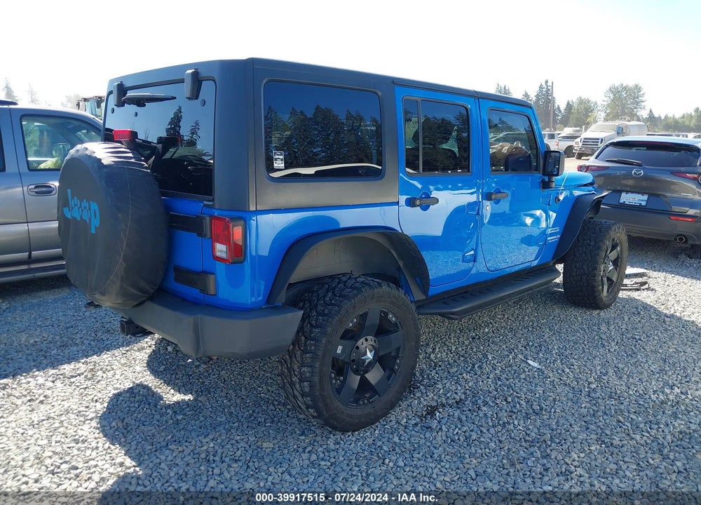 2011 JEEP WRANGLER UNLIMITED SPORT VIN: 1J4BA3H16BL531333