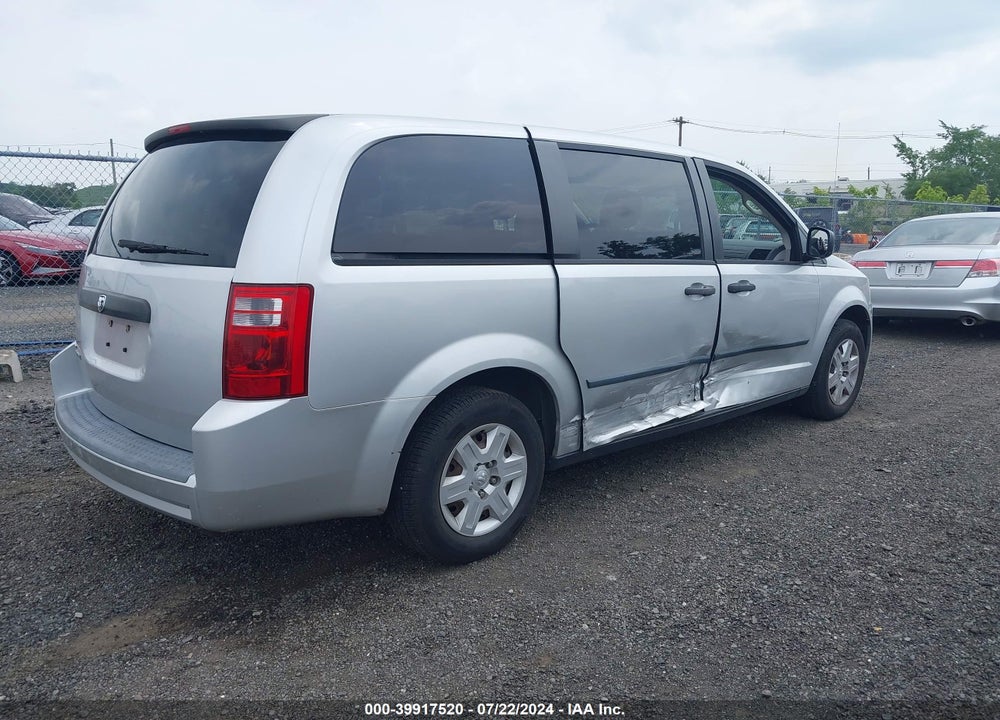 2008 DODGE GRAND CARAVAN SE VIN: 2D8HN44H28R603532
