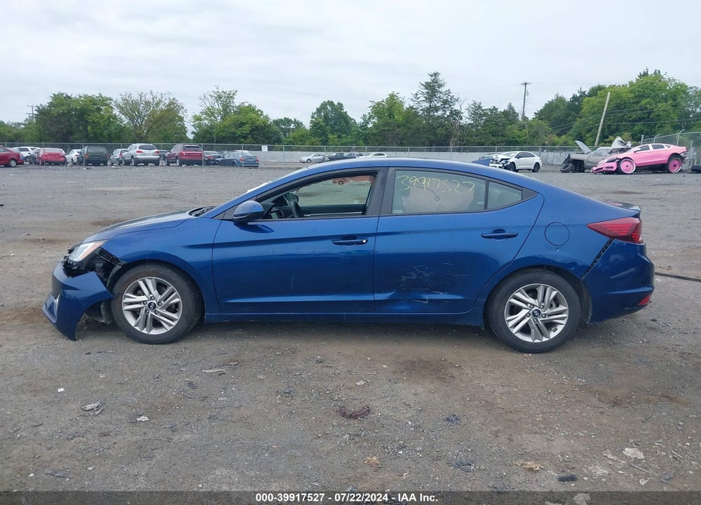 2020 HYUNDAI ELANTRA SEL VIN: 5NPD84LF4LH534806