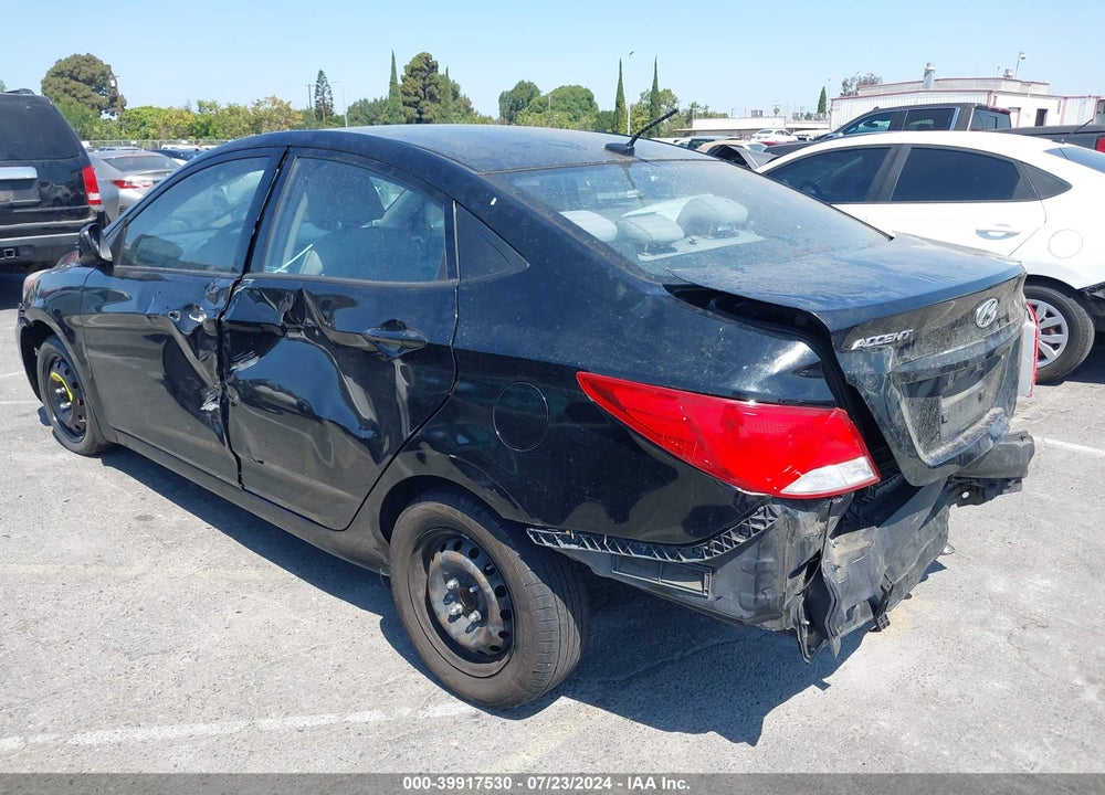 2016 HYUNDAI ACCENT SE VIN: KMHCT4AE4GU157714