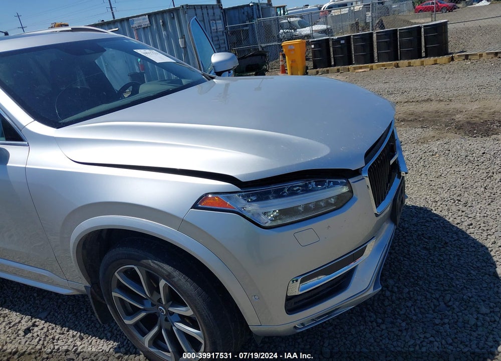 2017 VOLVO XC90 T6 MOMENTUM VIN: YV4A22PK8H1148773
