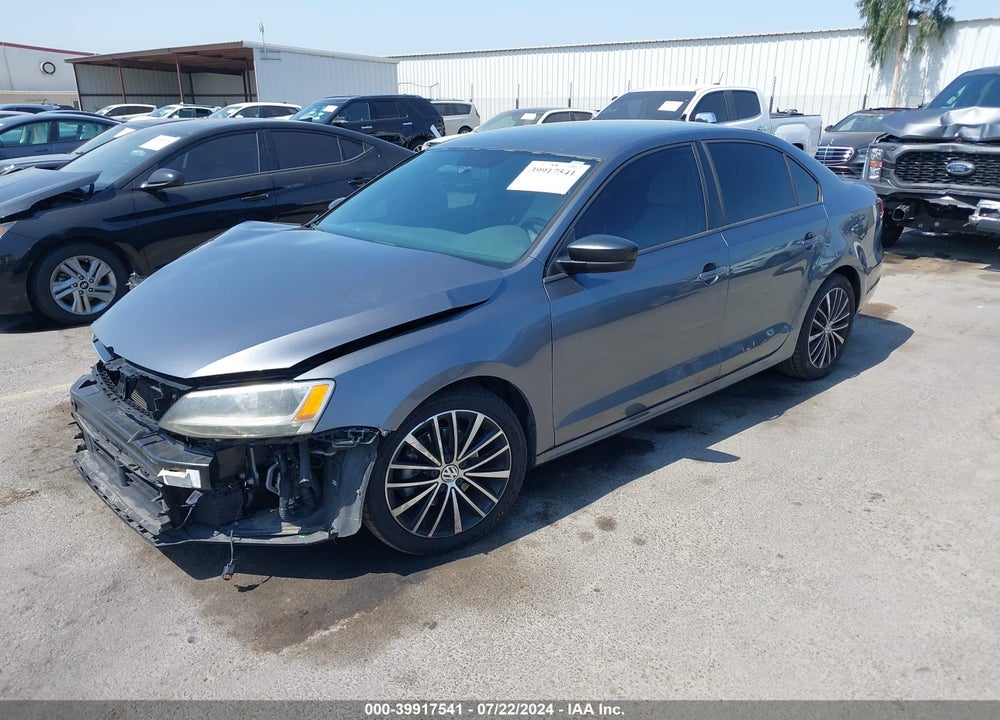 2016 VOLKSWAGEN JETTA 1.8T SPORT VIN: 3VWD17AJ9GM404109
