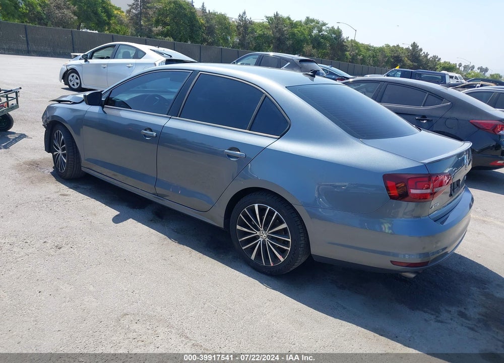 2016 VOLKSWAGEN JETTA 1.8T SPORT VIN: 3VWD17AJ9GM404109