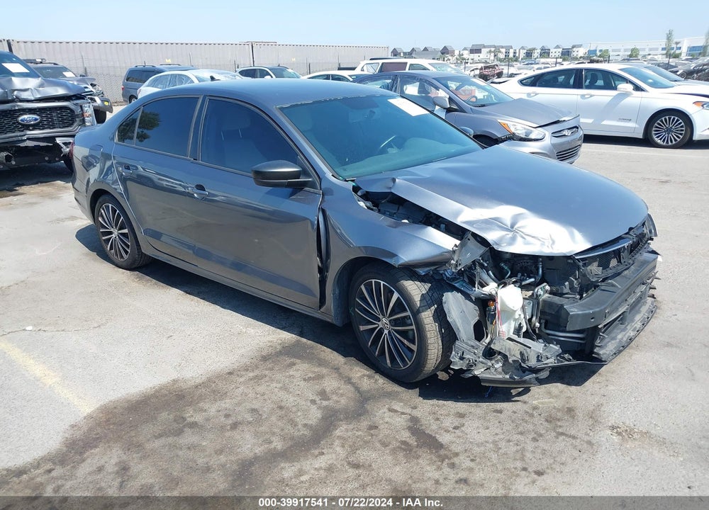 2016 VOLKSWAGEN JETTA 1.8T SPORT VIN: 3VWD17AJ9GM404109
