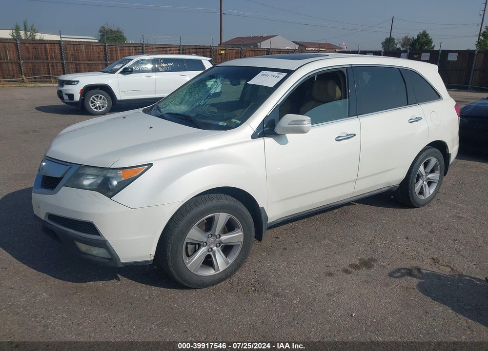 2013 ACURA MDX TECHNOLOGY PACKAGE VIN: 2HNYD2H31DH522262