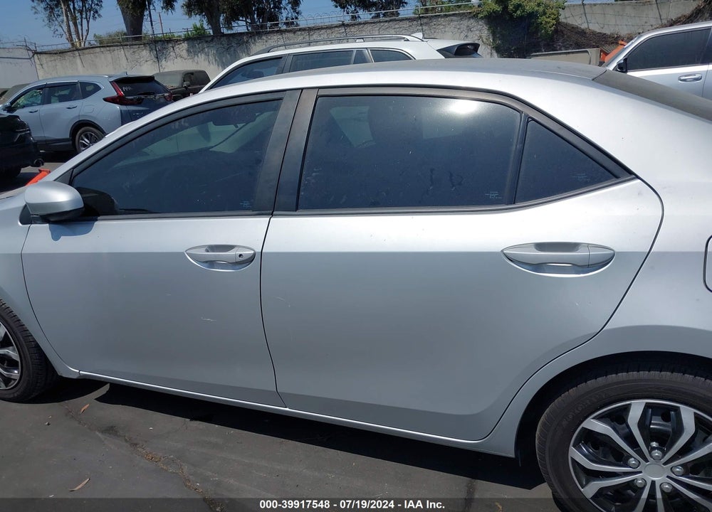 2018 TOYOTA COROLLA LE VIN: 2T1BURHE1JC113206