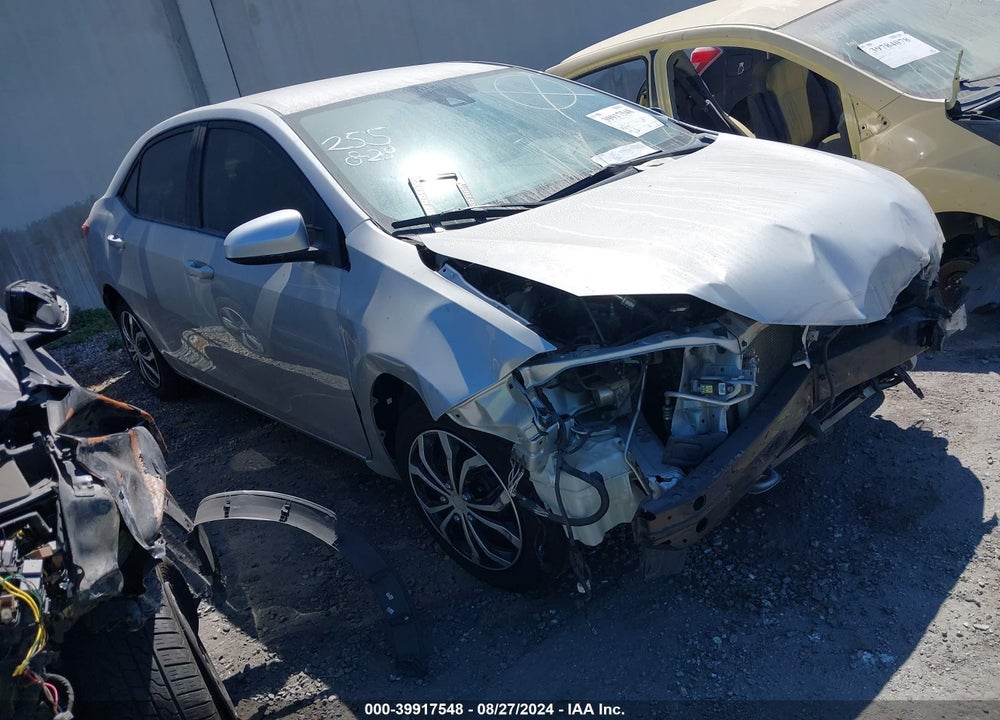 2018 TOYOTA COROLLA LE VIN: 2T1BURHE1JC113206