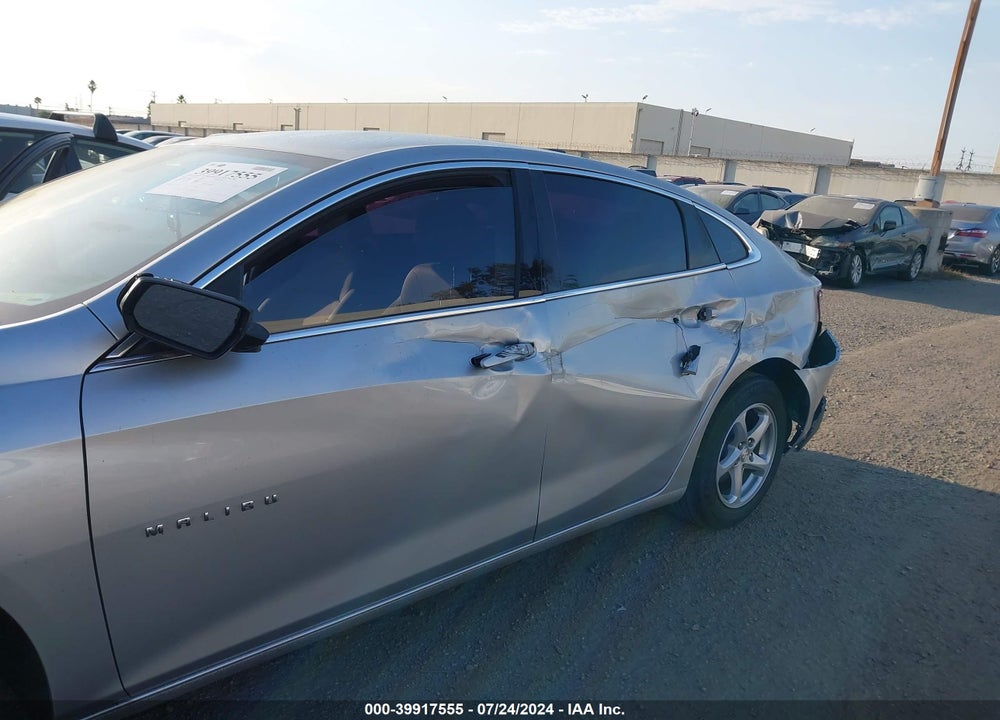 2016 CHEVROLET MALIBU LS VIN: 1G1ZB5ST6GF298527