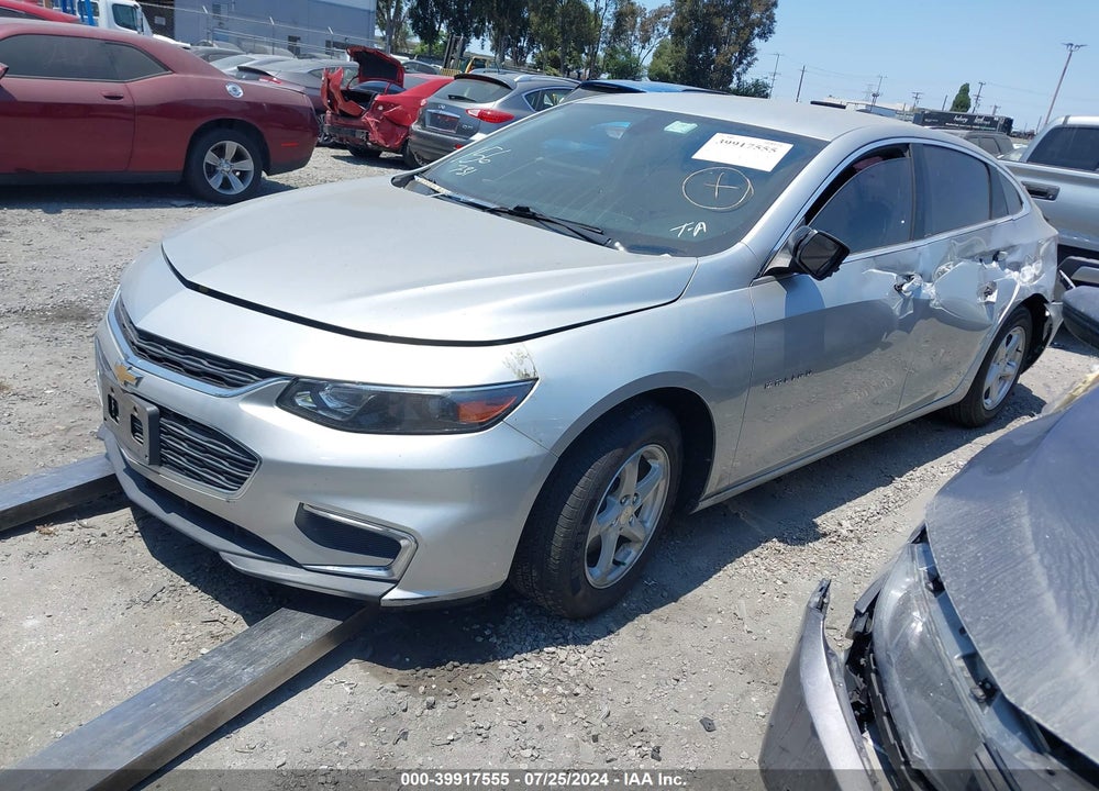 2016 CHEVROLET MALIBU LS VIN: 1G1ZB5ST6GF298527