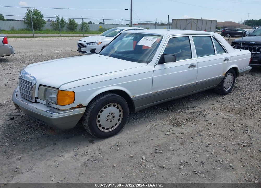 1988 MERCEDES-BENZ 300 SEL VIN: WDBCA25D0JA366732
