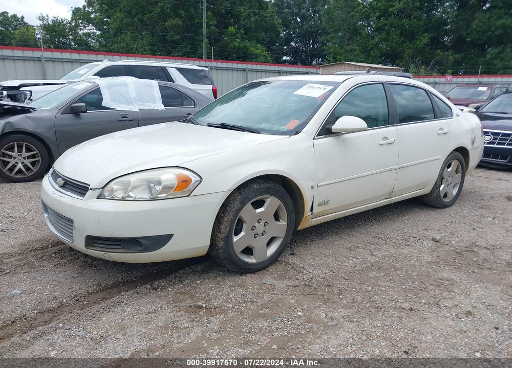 2008 CHEVROLET IMPALA  SS VIN: 2G1WD58C881325983