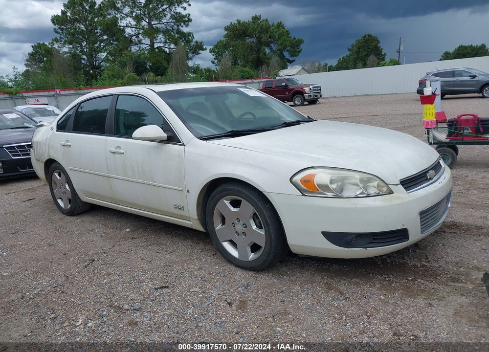 2008 CHEVROLET IMPALA  SS VIN: 2G1WD58C881325983