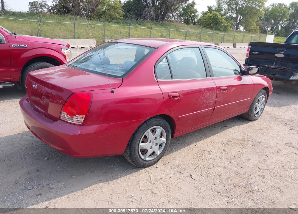 2005 HYUNDAI ELANTRA GLS/GT VIN: KMHDN46D45U115524