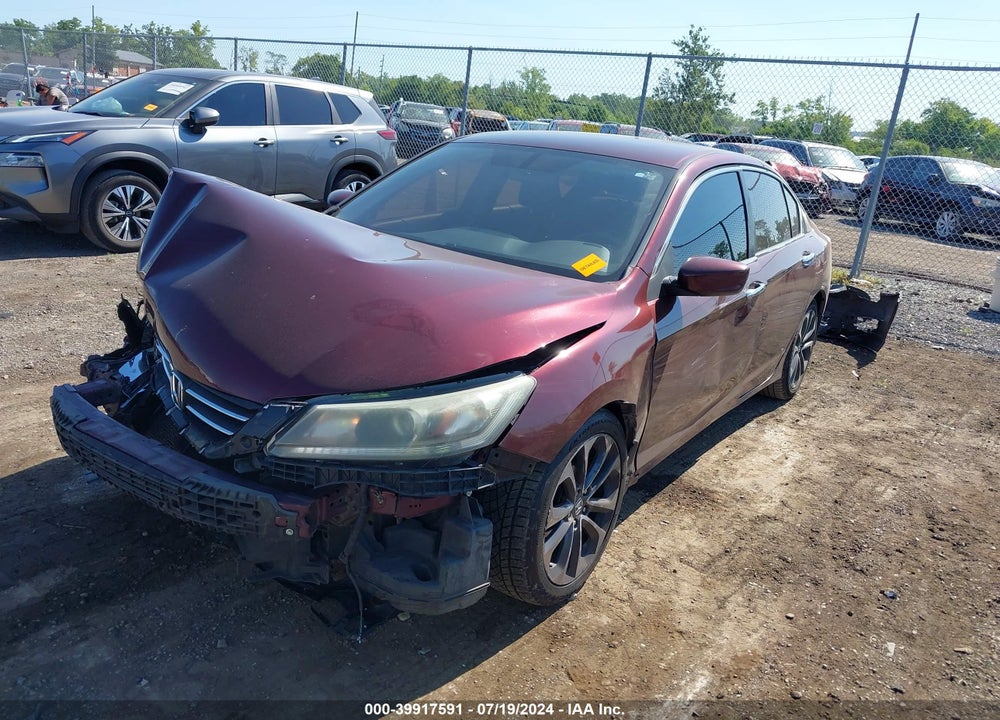 2015 HONDA ACCORD SPORT VIN: 1HGCR2F55FA148084