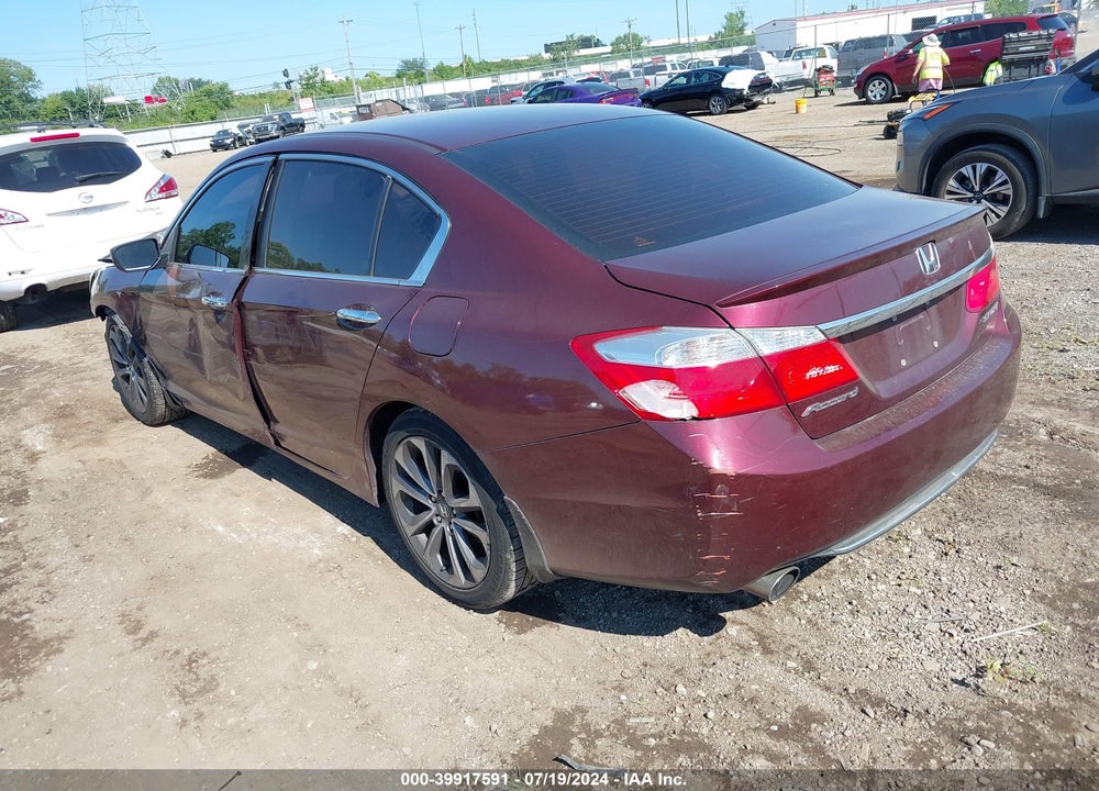 2015 HONDA ACCORD SPORT VIN: 1HGCR2F55FA148084