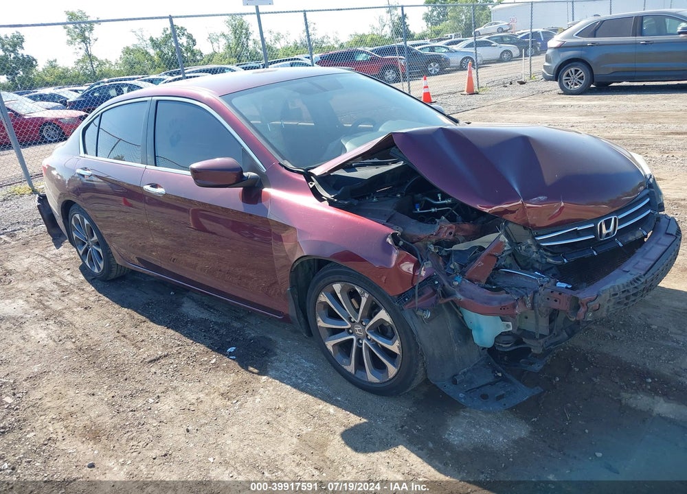 2015 HONDA ACCORD SPORT VIN: 1HGCR2F55FA148084