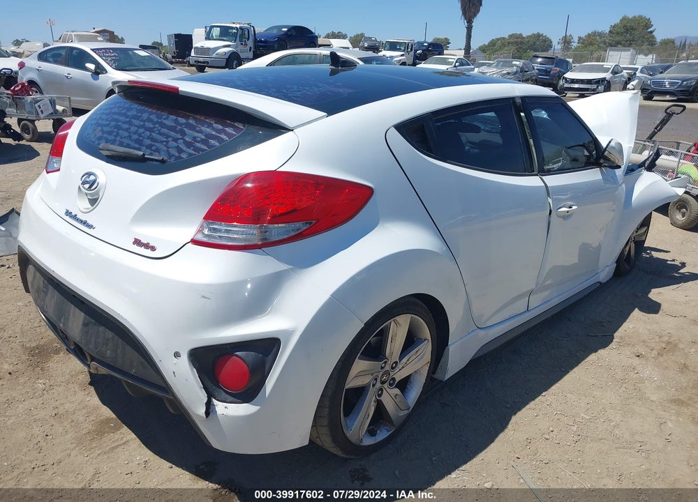 2015 HYUNDAI VELOSTER TURBO VIN: KMHTC6AE1FU224926