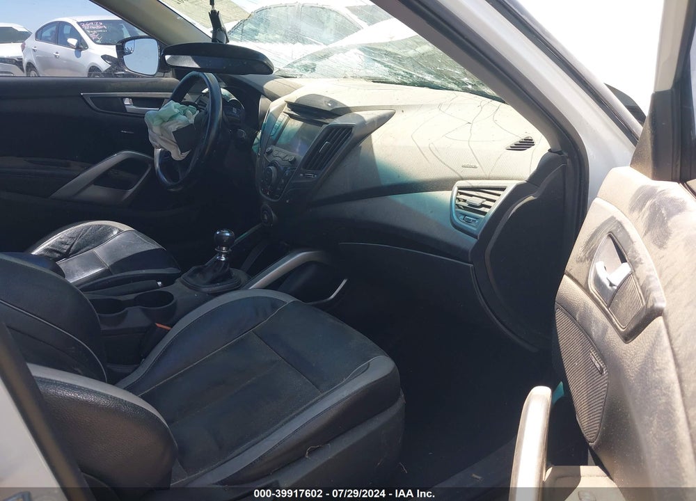 2015 HYUNDAI VELOSTER TURBO VIN: KMHTC6AE1FU224926