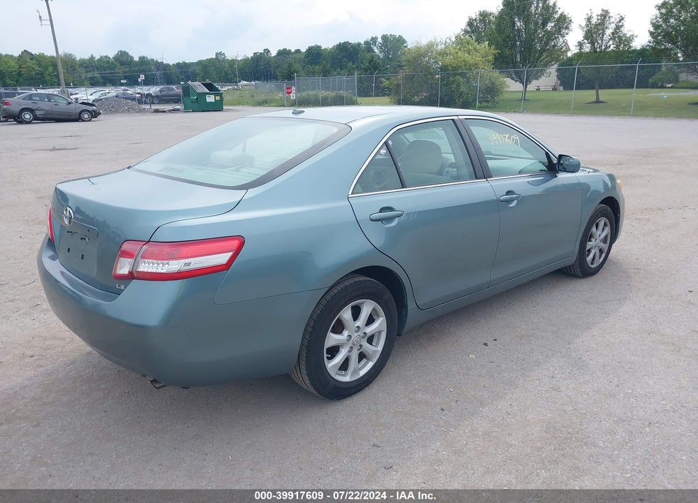 2011 TOYOTA CAMRY LE VIN: 4T4BF3EK0BR107565