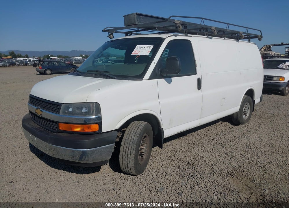 2008 CHEVROLET EXPRESS WORK VAN VIN: 1GCHG35K381127471